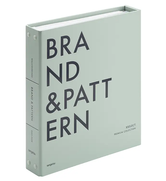 プレミアム壁紙見本帳「TEXTURE & MATERIAL」「BRAND & PATTERN